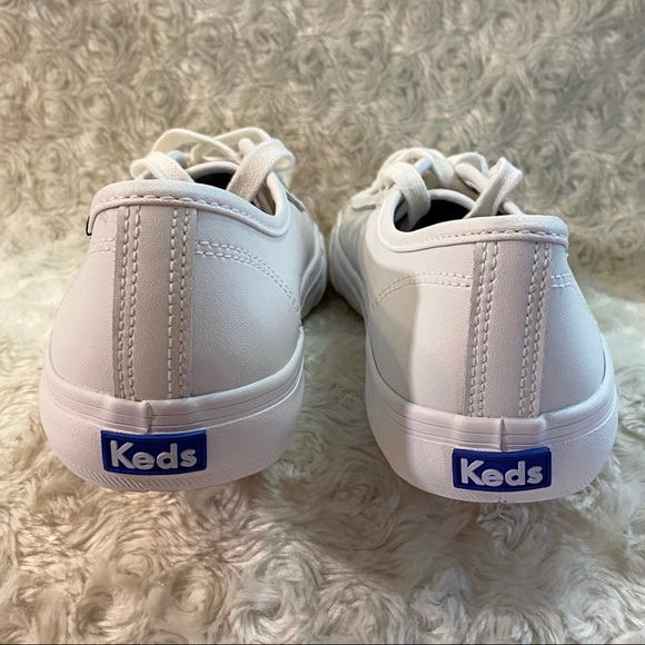Keds Double Up Lea Leather Sneakers - Picture 8 of 9